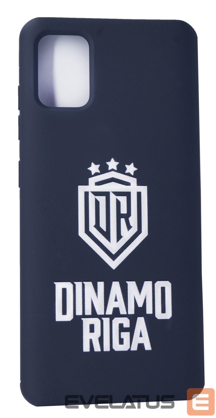 Чехол на заднюю панель Evelatus Samsung A41 Soft Touch Silicone Case DR Logo N4 White Black