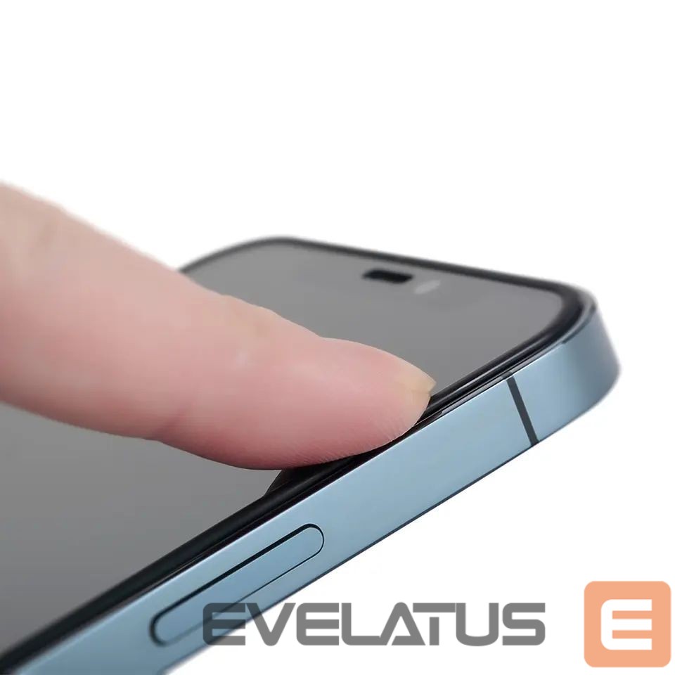 Защитное стекло Evelatus Apple iPhone 12/12 Pro Rubber Anti-Broken 3D Glass Full Cover Japan Glue Anti-Static