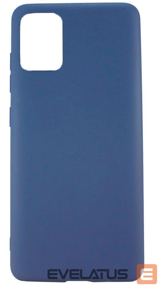 Чехол на заднюю панель Evelatus Samsung Galaxy A72 Nano Silicone Case Soft Touch TPU Midnight Blue