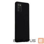 Чехол на заднюю панель Evelatus Samsung Galaxy A02s Nano Silicone Case Soft Touch TPU Black