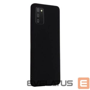 Чехол на заднюю панель Evelatus Samsung Galaxy A02s Nano Silicone Case Soft Touch TPU Black