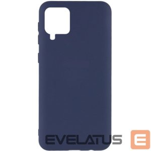 Чехол на заднюю панель Evelatus Samsung Galaxy A12 / M12 Nano Silicone Case Soft Touch TPU Midnight Blue