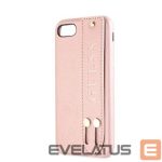Чехол на заднюю панель Guess - iPhone 7/8/SE2020 Saffiano Strap Case Rose