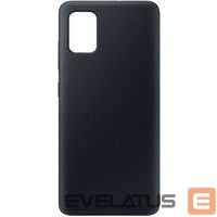 Чехол на заднюю панель Evelatus Xiaomi Mi 11 Nano Silicone Case Soft Touch TPU Black