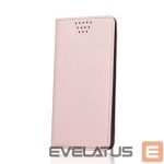 Чехол универсальная книжка iLike Universal Smart Magnet 4,7-5,3 Rose Gold