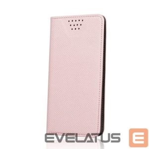 Чехол универсальная книжка iLike Universal Smart Magnet 4,7-5,3 Rose Gold