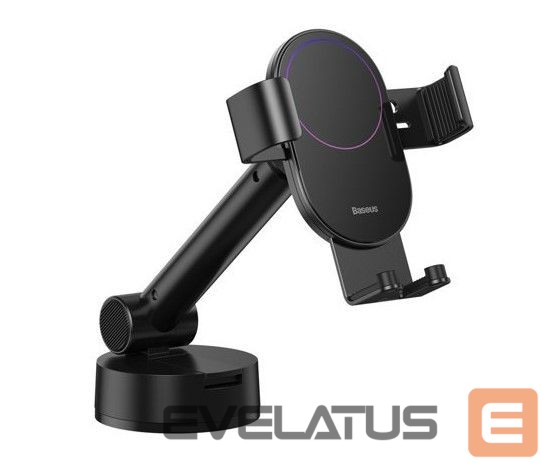 Авто держатель Baseus Gravity Car Mount Dashboard Windshield Phone Bracket Holder Black