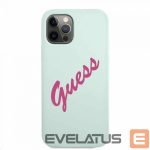 Чехол на заднюю панель Guess Apple iPhone 12 Pro Max 6.7'' Fuschia Cover Blue
