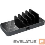 Беспроводное зарядное устройство Prestigio  Revolt A6 Space Gray