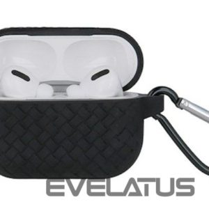 Чехол для наушников iLike Apple Airpods 3 Braid case Black