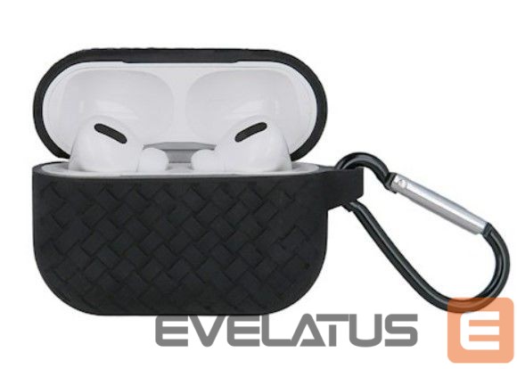 Чехол для наушников iLike Apple Airpods 3 Braid case Black
