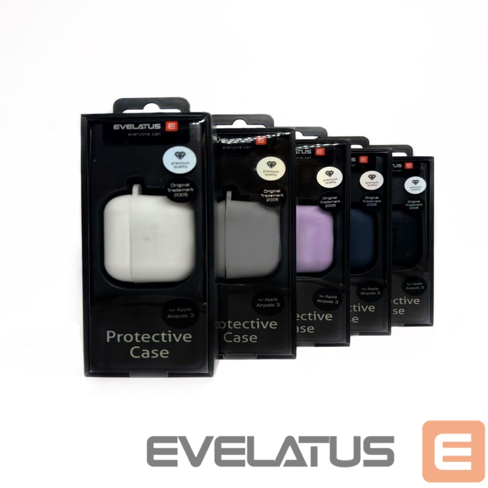 Чехол для наушников Evelatus Apple AirPods 3 Silicone Case White