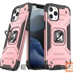 Чехол на заднюю панель Wozinsky Apple iPhone 13 rose Ring Armor Case Kickstand Tough Rugged Cover Pink