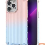 Чехол на заднюю панель iLike Apple iPhone 14 Pro Max pink and blue armored case Protect Case