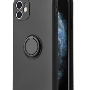 Чехол на заднюю панель iLike Apple IPHONE 12 PRO MAX SILICONE CASE RING Black