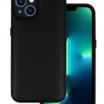 Чехол на заднюю панель iLike Apple IPHONE 14 LEATHER 3D CASE Black