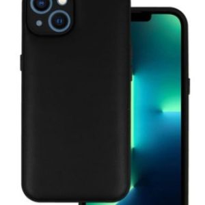 Чехол на заднюю панель iLike Apple IPHONE 14 LEATHER 3D CASE Black