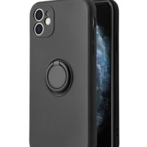 Чехол на заднюю панель iLike Apple IPHONE 12 PRO SILICONE RING Black