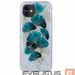 Чехол на заднюю панель iLike Apple Gold Glam case for iPhone 11 leaves