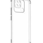 Чехол на заднюю панель iLike Xiaomi Anti Shock 1,5 mm case for Xiaomi Poco C40 transparent