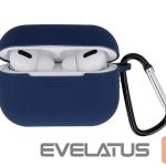 Чехол для наушников iLike Apple Case for Airpods Pro 2 dark blue with hook