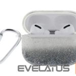 Чехол на заднюю панель iLike Apple Caviar case for Airpods Pro gradient grey