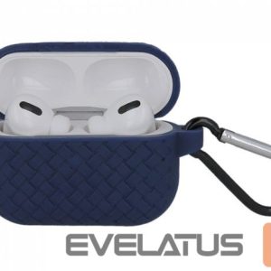 Чехол для наушников iLike - Braid case for Airpods Pro navy blue