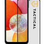 Защитное стекло Tactical Samsung Galaxy A14 Glass 2.5D Full Glue Black
