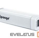 Внешний аккумулятор Sponge  Power Bank 2600 mAh White