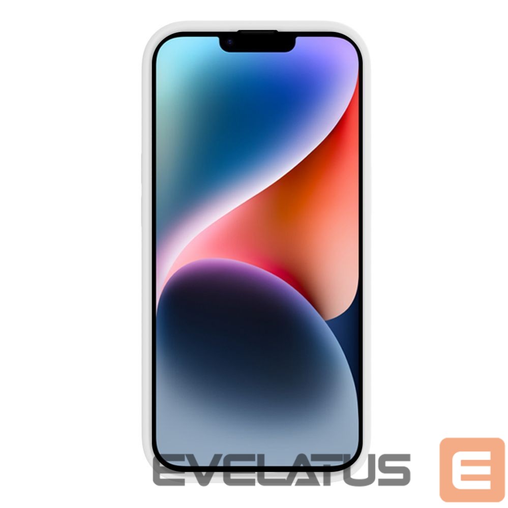 Чехол на заднюю панель Evelatus Apple iPhone 15 Premium Soft Touch Silicone Case White