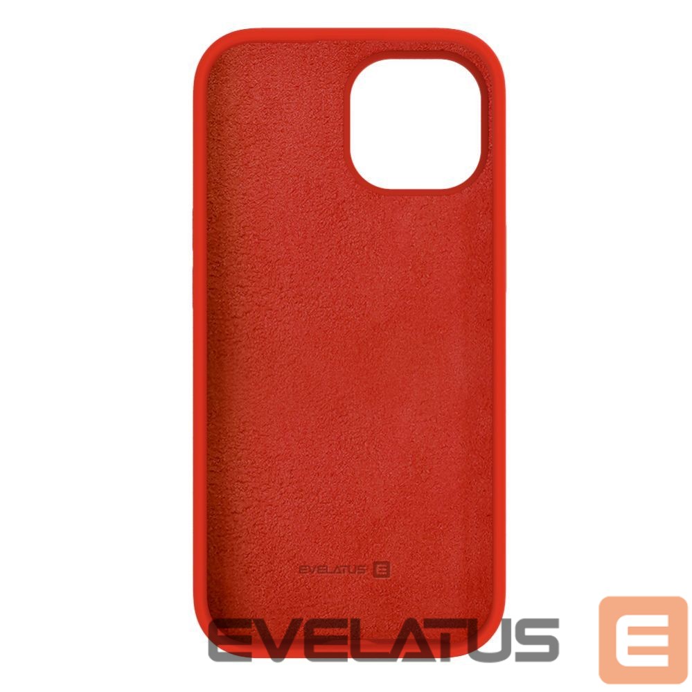 Чехол на заднюю панель Evelatus Apple iPhone 15 Premium Soft Touch Silicone Case Red