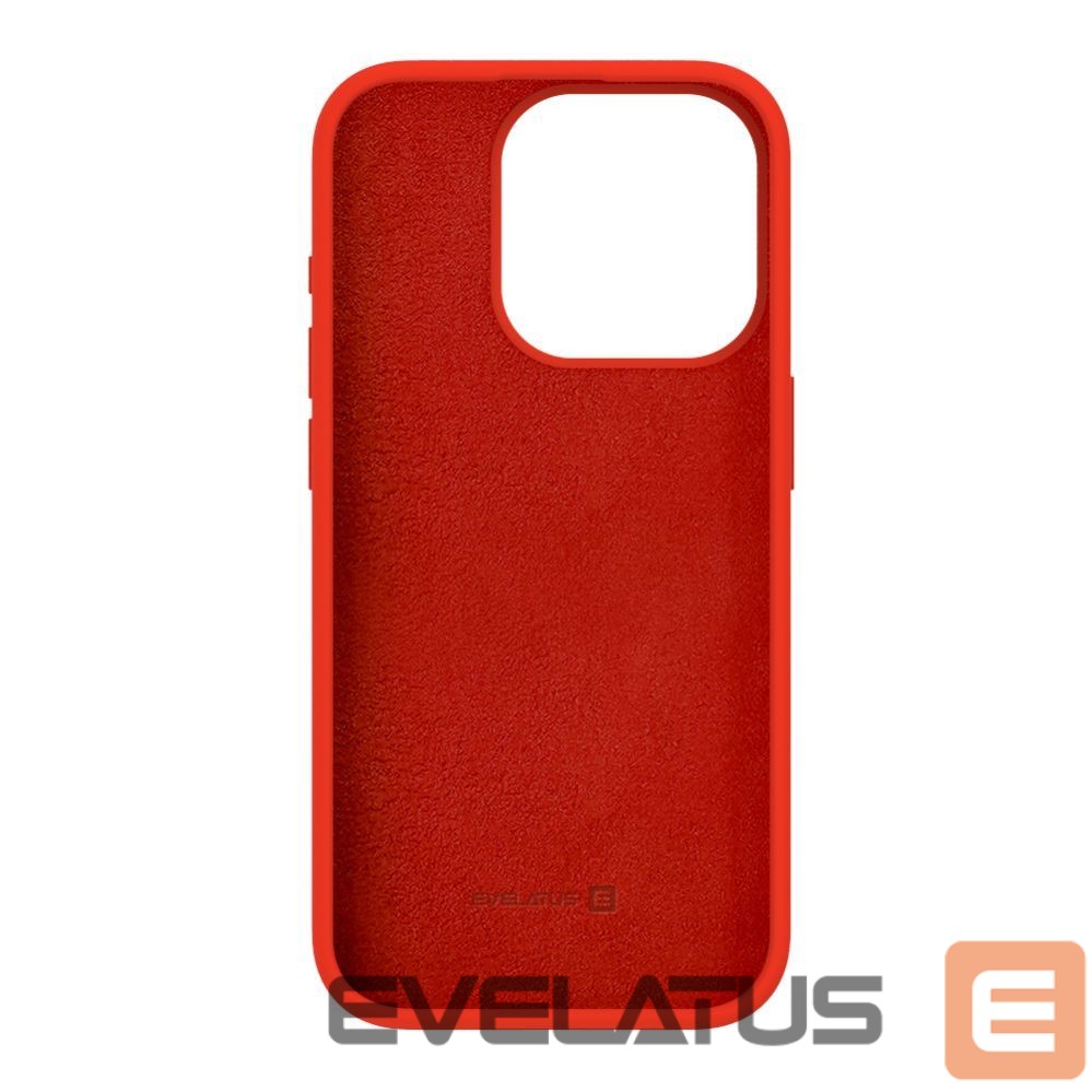 Чехол на заднюю панель Evelatus Apple iPhone 15 Pro Premium Soft Touch Silicone Case Red