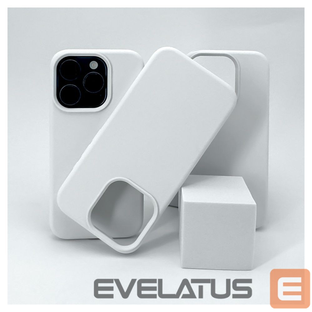 Чехол на заднюю панель Evelatus Apple iPhone 15 Pro Max Premium Soft Touch Silicone Case White