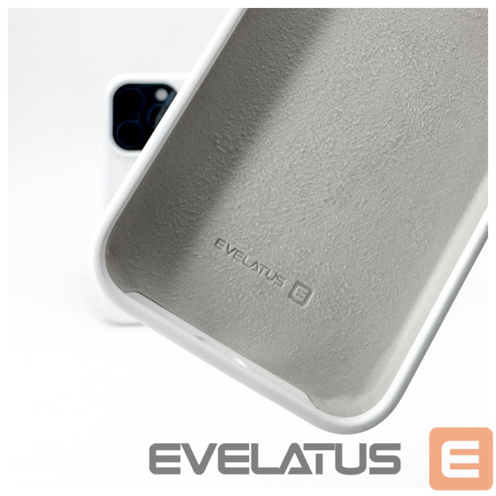 Чехол на заднюю панель Evelatus Apple iPhone 15 Pro Max Premium Soft Touch Silicone Case White
