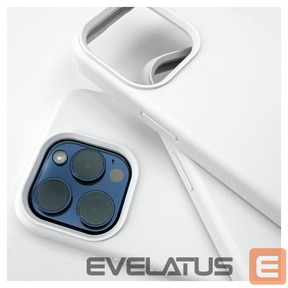 Чехол на заднюю панель Evelatus Apple iPhone 15 Pro Max Premium Soft Touch Silicone Case White