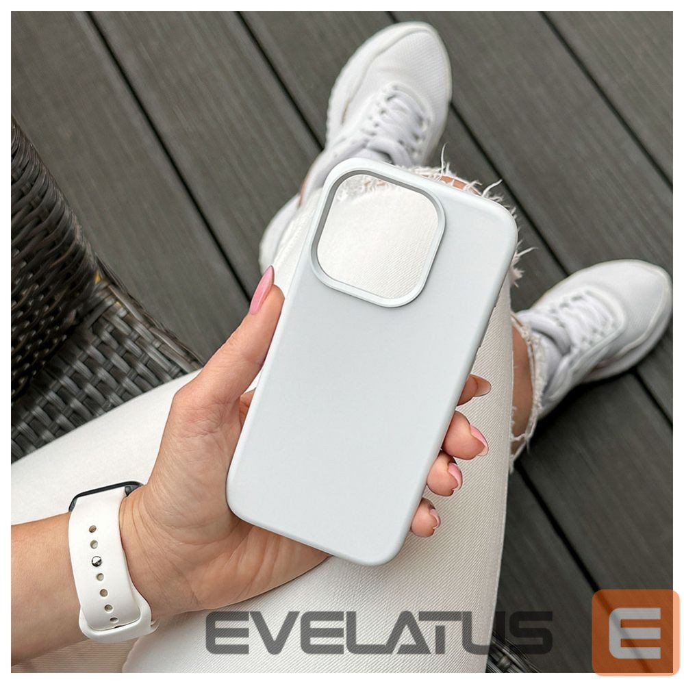 Чехол на заднюю панель Evelatus Apple iPhone 15 Pro Max Premium Soft Touch Silicone Case White