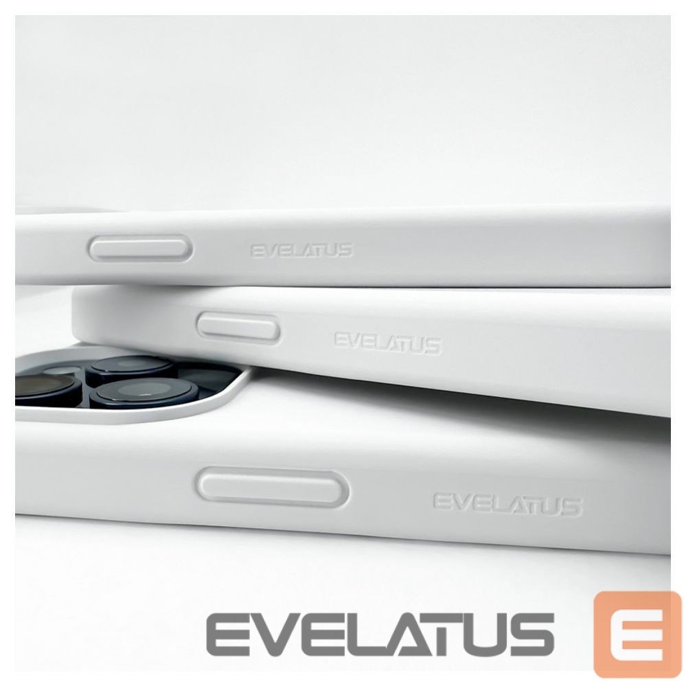 Чехол на заднюю панель Evelatus Apple iPhone 15 Pro Max Premium Soft Touch Silicone Case White