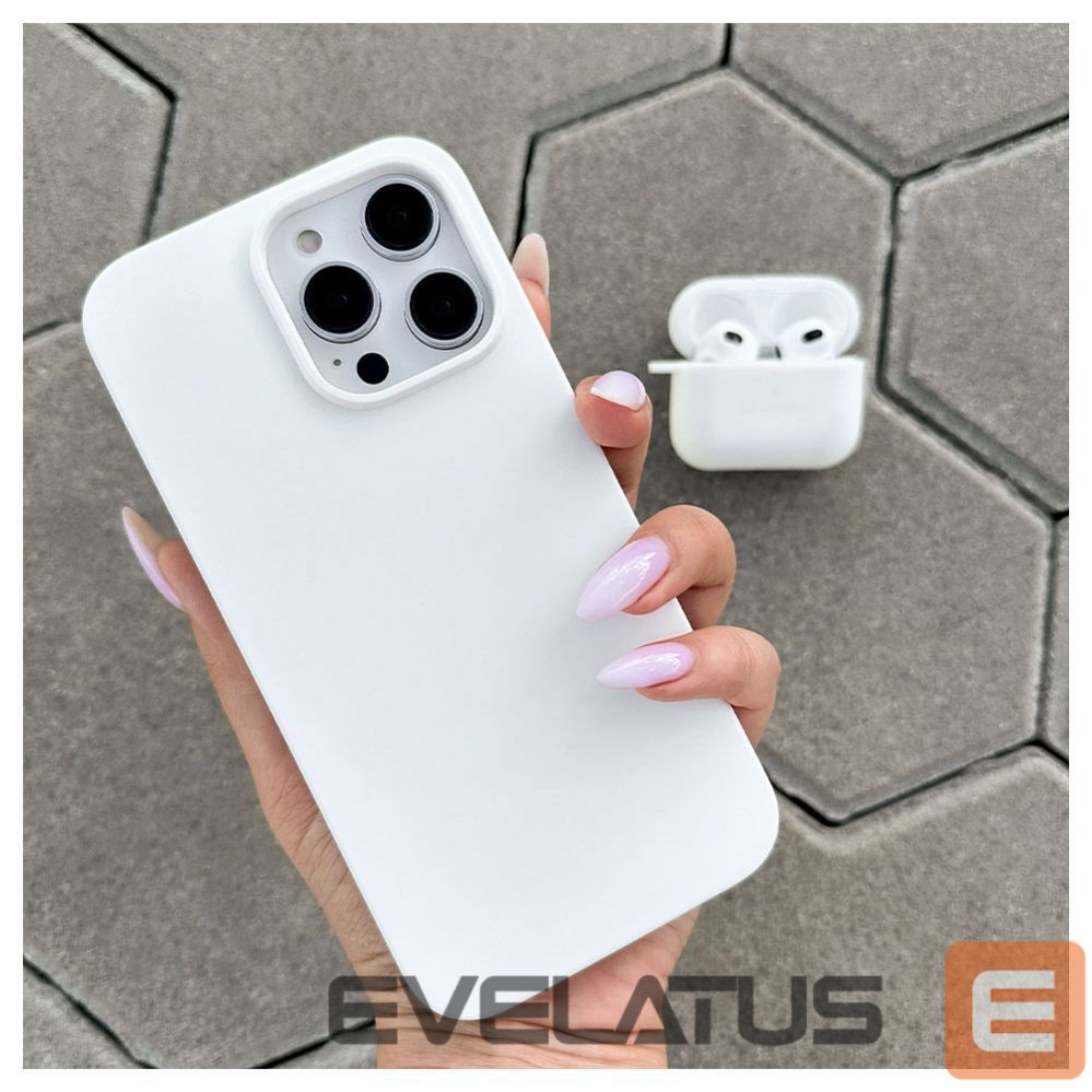 Чехол на заднюю панель Evelatus Apple iPhone 15 Pro Max Premium Soft Touch Silicone Case White