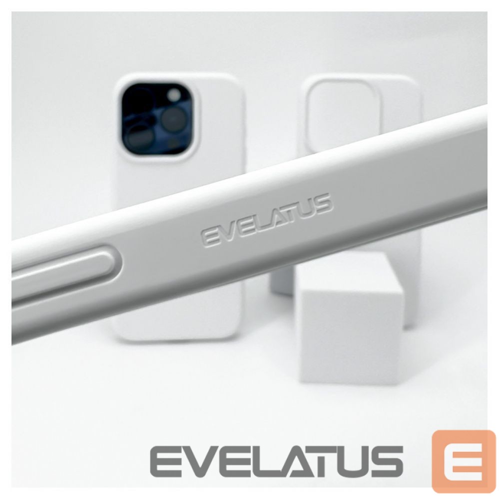 Чехол на заднюю панель Evelatus Apple iPhone 15 Pro Max Premium Soft Touch Silicone Case White