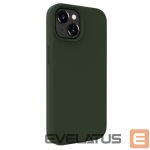 Чехол на заднюю панель Evelatus Apple iPhone 15 Premium Magsafe Soft Touch Silicone Case Dark Olive