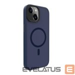Чехол на заднюю панель Evelatus Apple iPhone 15 Plus Hybird Case With Magsafe PC+TPU Dark Blue
