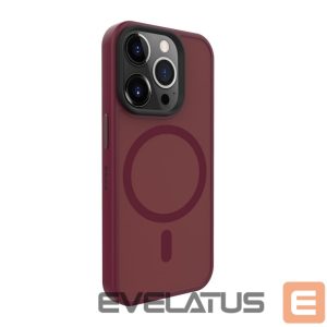 Чехол на заднюю панель Evelatus Apple iPhone 15 Pro Hybird Case With Magsafe PC+TPU Plum