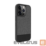 Чехол на заднюю панель Evelatus Apple iPhone 15 Pro Max Plactic Leather Magsafe Back Cover Gray