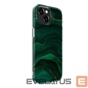 Чехол на заднюю панель Evelatus Apple iPhone 15 PC Customized Print Design Marble Green
