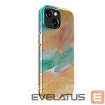 Чехол на заднюю панель Evelatus Apple iPhone 15 PC Customized Print Design Marble Gold