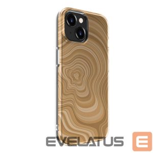 Чехол на заднюю панель Evelatus Apple iPhone 15 PC Customized Print Design Desert Gold
