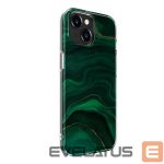 Чехол на заднюю панель Evelatus Apple iPhone 15 Plus PC Customized Print Design Marble Green