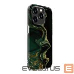 Чехол на заднюю панель Evelatus Apple iPhone 15 Pro PC Customized Print Design Marble Dark Green