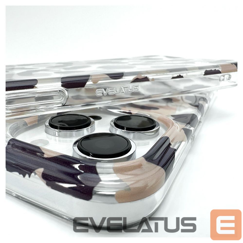 Чехол на заднюю панель Evelatus Apple iPhone 15 Pro PC Customized Print Design Cheetah