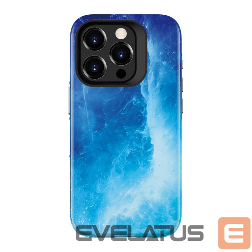 Чехол на заднюю панель Evelatus Apple iPhone 15 Pro Armor case TPU+PC Customized Print Design Galaxy Blue